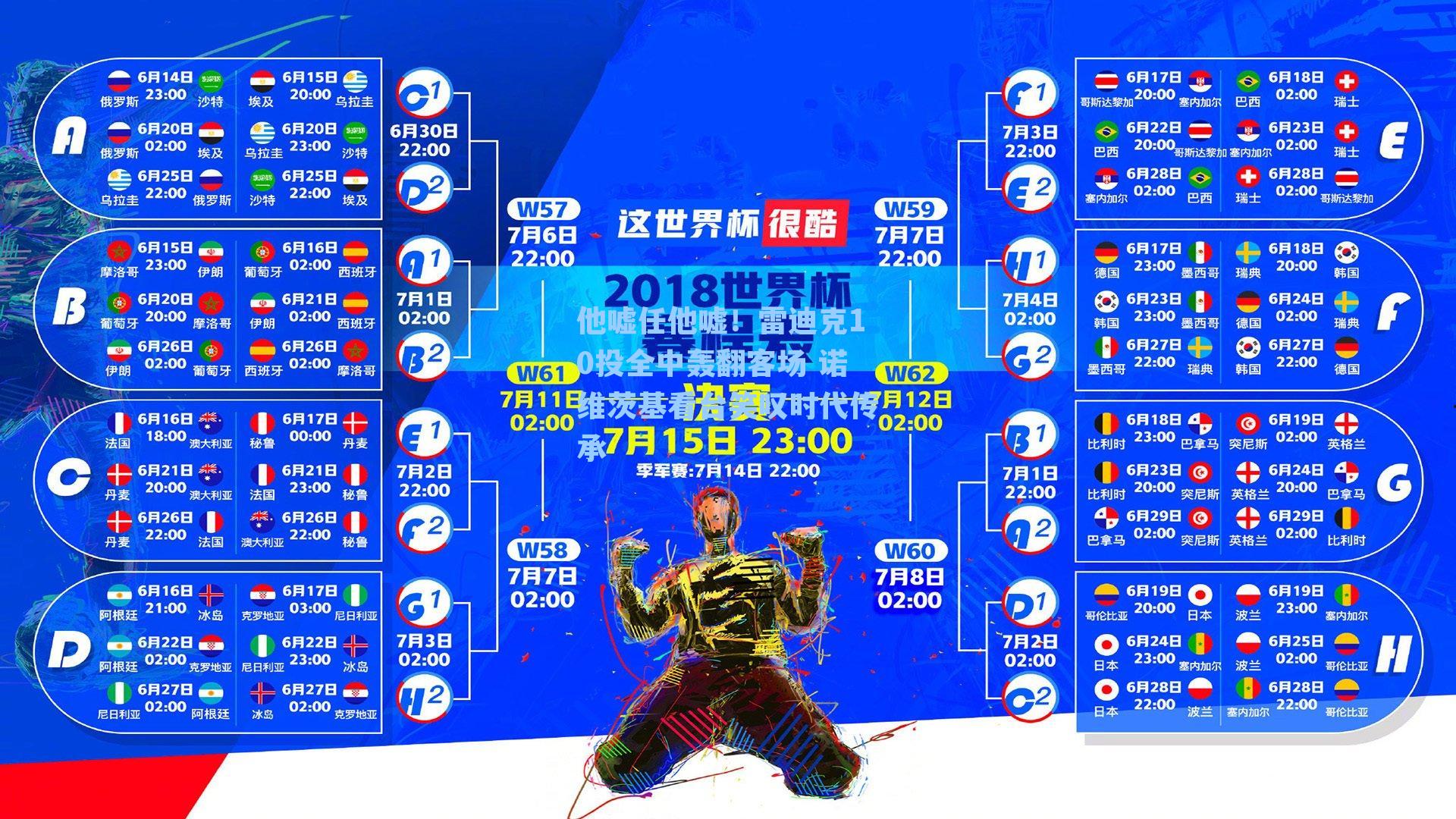 他嘘任他嘘!雷迪克10投全中轰翻客场 诺维茨基看台笑叹时代传承